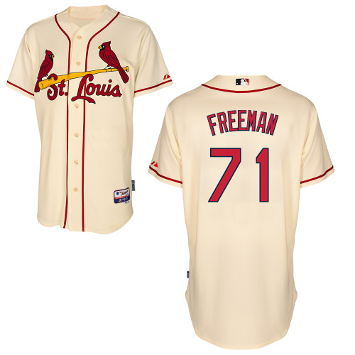 Sam Freeman #71 Youth Baseball Jersey-St Louis Cardinals Authentic Alternate Cool Base MLB Jersey